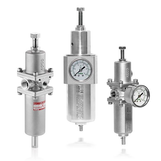 asco-342A-series-compressed-air-filter-regulator